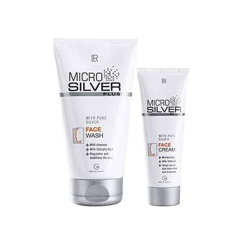 Комплект за Почистване на Проблемна кожа на Лицето MICROSILVER PLUS