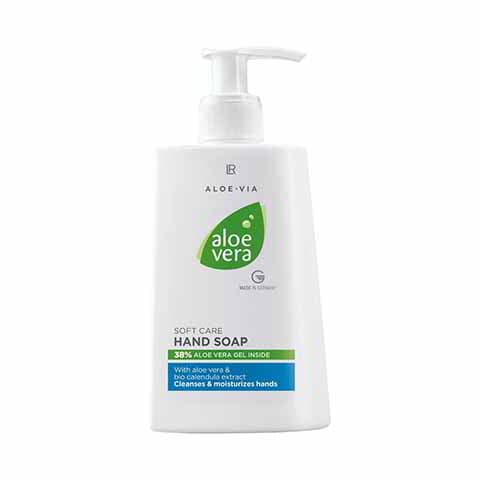 Нежно Почистващ и Хидратиращ Крем-Сапун за Ръце Aloe Vera
